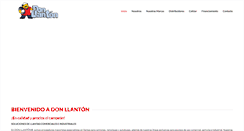 Desktop Screenshot of donllanton.com